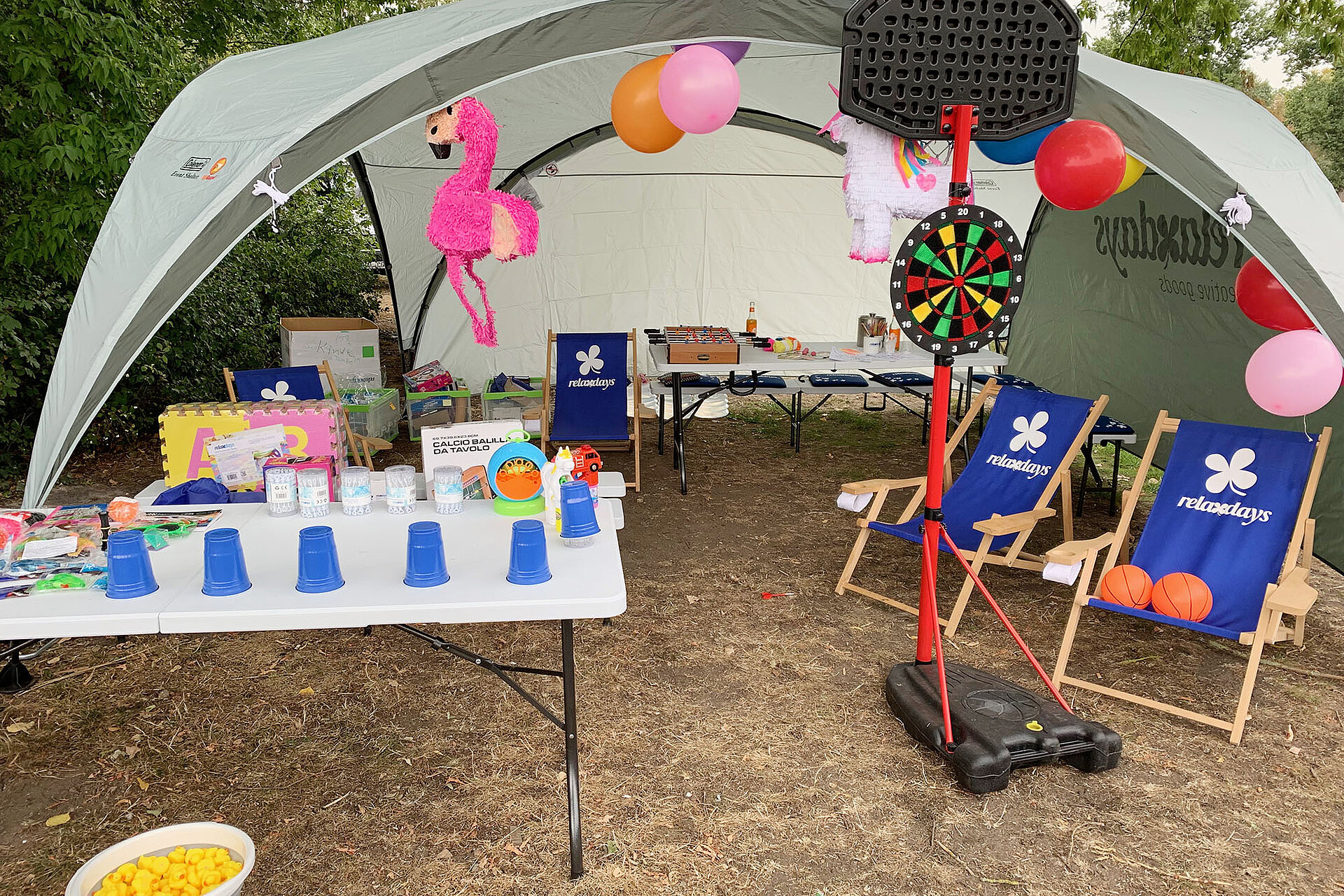 Relaxdaysstand Fontänefest Halle