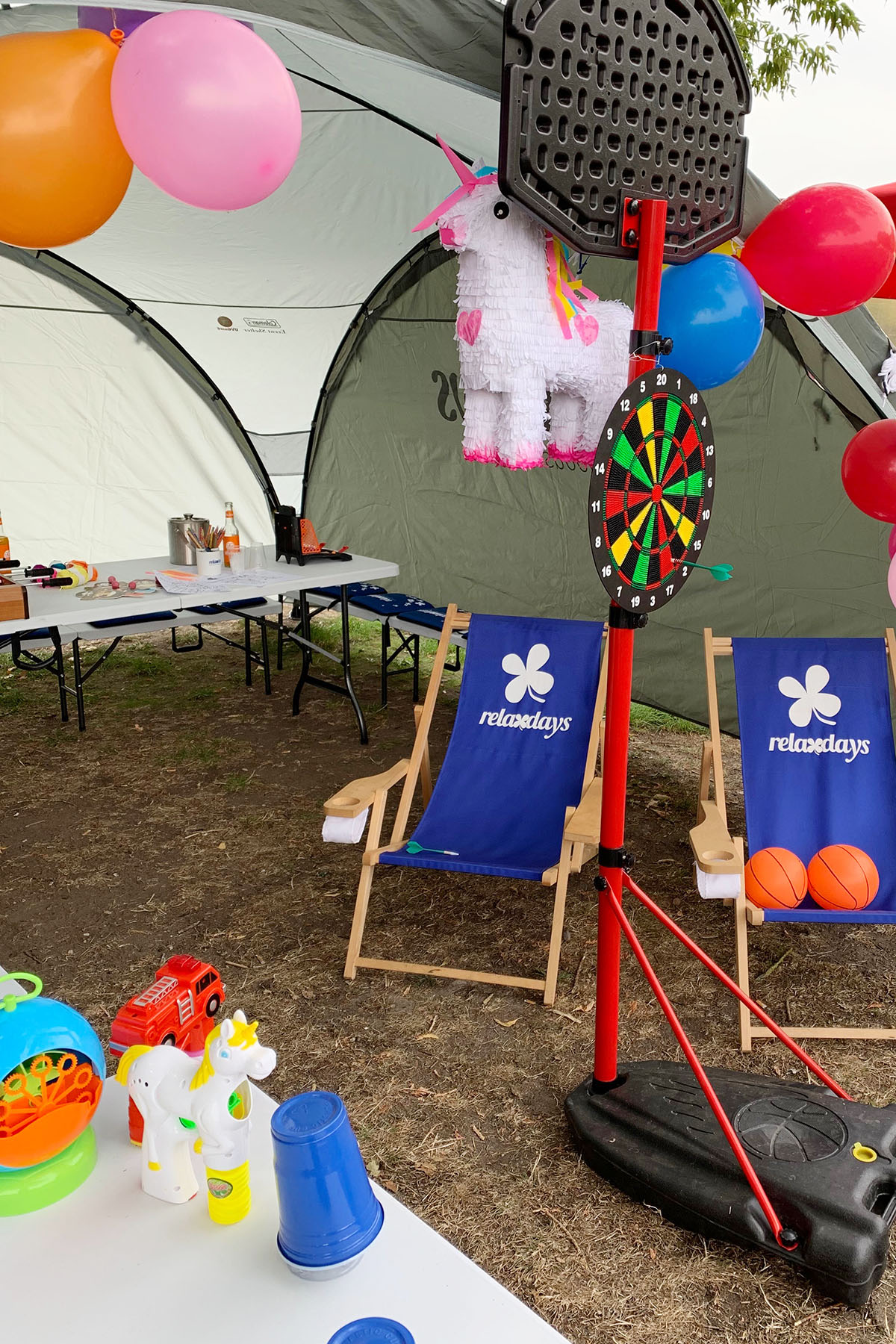 Relaxdays Pavillon zum Fontänefest 2019